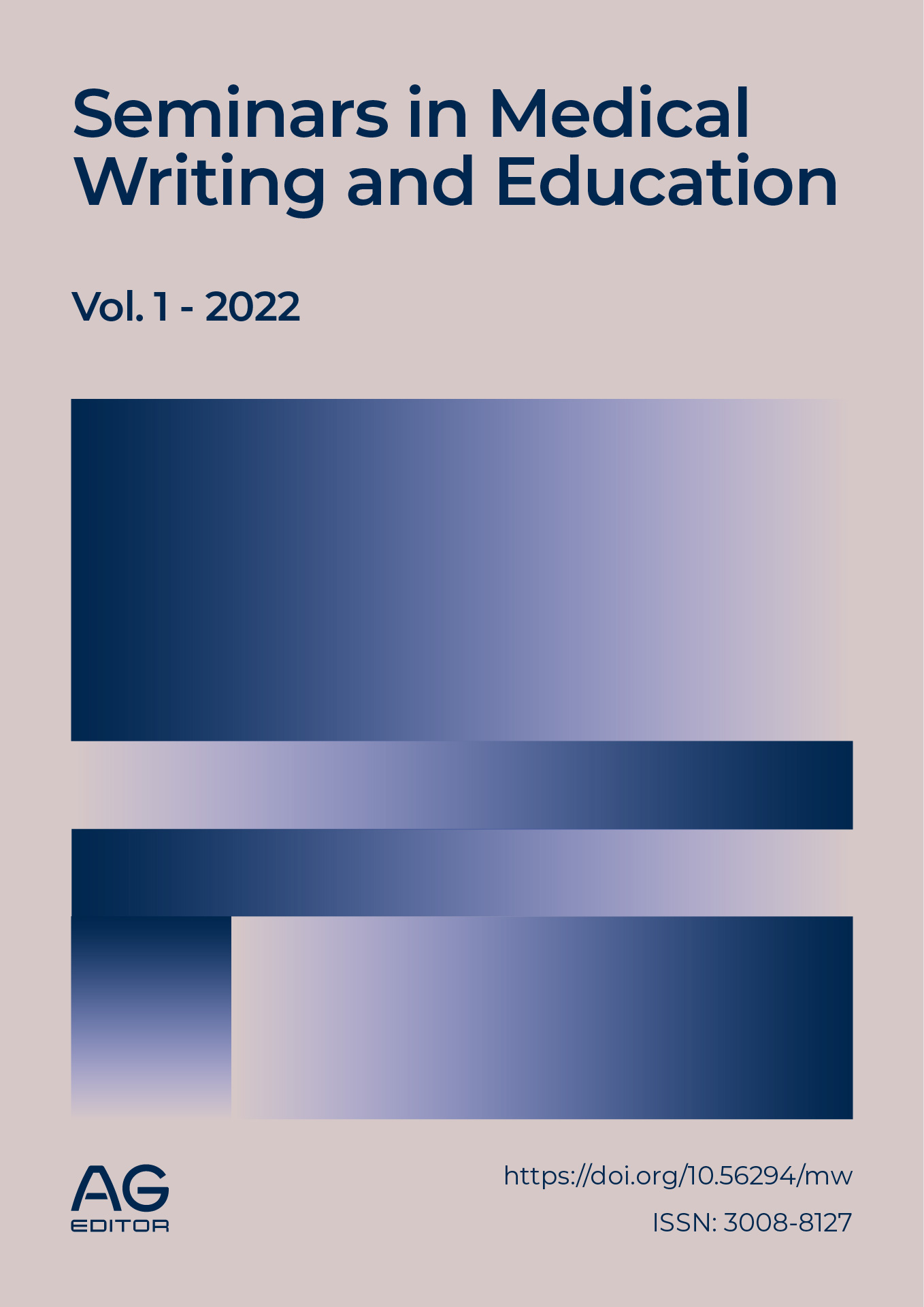 View Vol. 1 (2022): Seminars in Medical Writing and Education